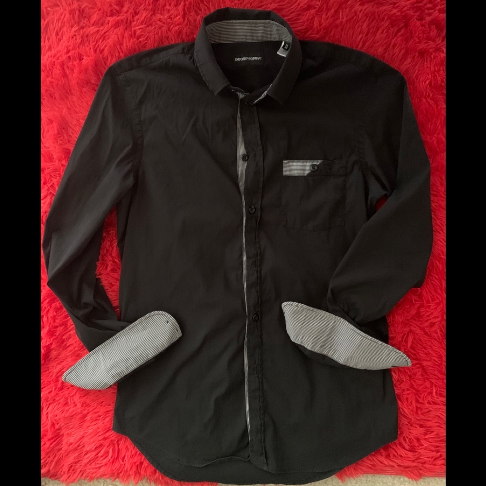 Emportio Armani black shirt like new